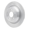 Dynamic Friction Co GEOSPEC Coated Rotor, Rear 604-54068